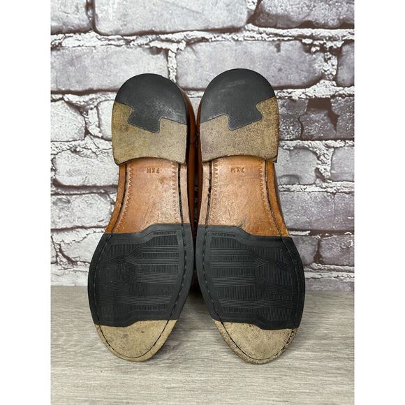 G.H. Bass & Co. Brown Leather Slip On Penny Loafers Dress Shoes Men 7.5M US/40.5 - Picture 16 of 16